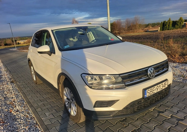 Volkswagen Tiguan cena 99000 przebieg: 34500, rok produkcji 2019 z Jasło małe 137